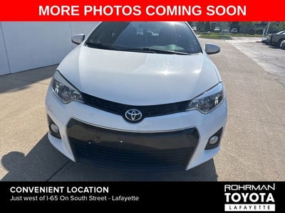 2016 Toyota COROLLA S Plus