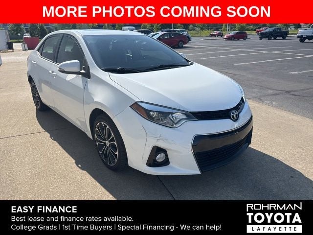 2016 Toyota COROLLA S Plus
