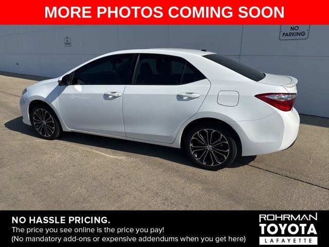 2016 Toyota COROLLA S Plus