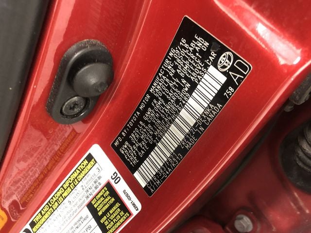 2017 Toyota COROLLA LE