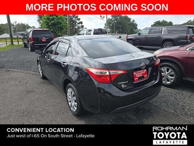2015 Toyota COROLLA LE