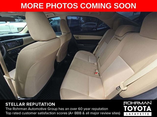 2015 Toyota COROLLA LE