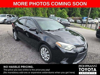 2015 Toyota COROLLA LE