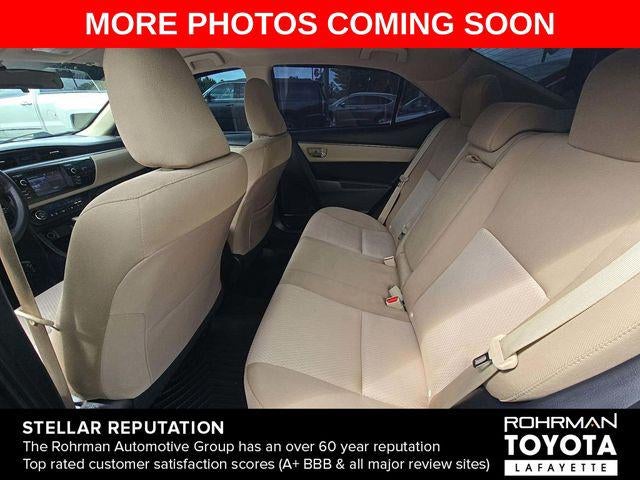 2015 Toyota COROLLA LE