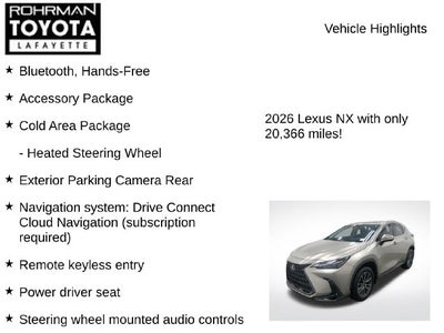 2026 Lexus NX HYBRID 350h Base