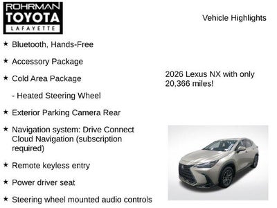 2026 Lexus NX HYBRID 350h Base
