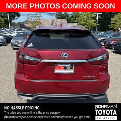2016 Lexus RX HYBRID 450h