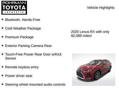 2020 Lexus RX 350