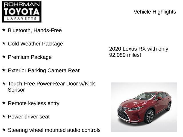 2020 Lexus RX 350