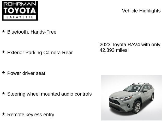 2023 Toyota RAV4 XLE Premium