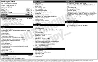 2011 Toyota RAV4 Base