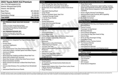 2022 Toyota RAV4 XLE Premium