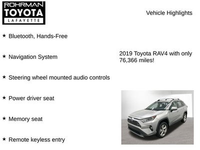 2019 Toyota RAV4 Hybrid Limited