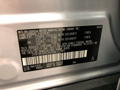 2023 Toyota RAV4 LE