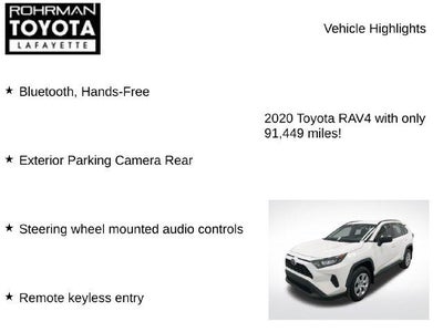 2020 Toyota RAV4 LE