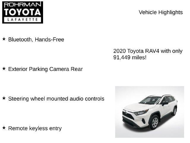 2020 Toyota RAV4 LE