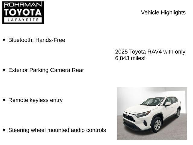 2025 Toyota RAV4 LE