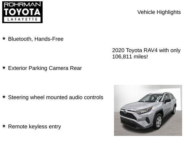 2020 Toyota RAV4 LE