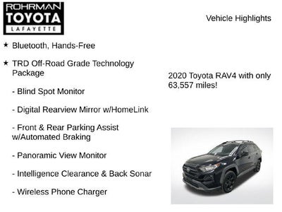 2020 Toyota RAV4 TRD Off Road