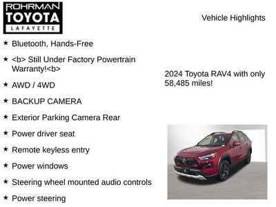 2024 Toyota RAV4 Adventure