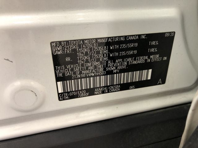 2021 Toyota RAV4 Limited