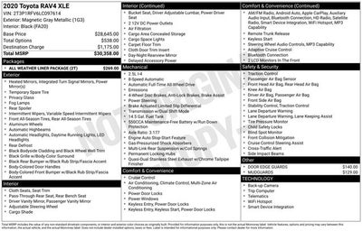 2020 Toyota RAV4 XLE