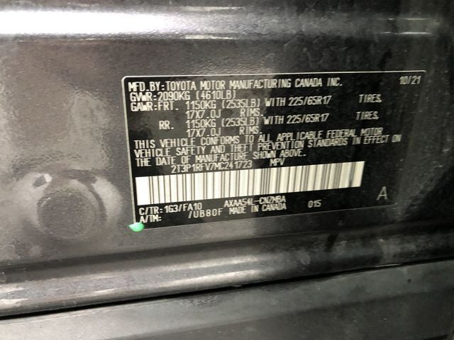 2021 Toyota RAV4 XLE