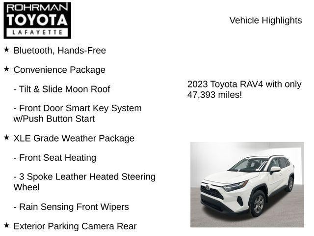 2023 Toyota RAV4 XLE