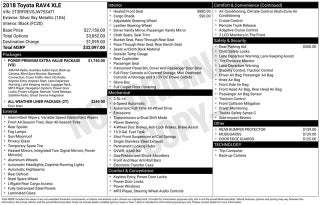 2018 Toyota RAV4 XLE