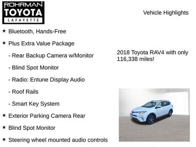 2018 Toyota RAV4 XLE