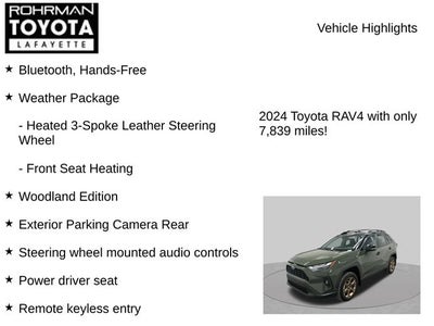 2024 Toyota RAV4 Hybrid Woodland Edition