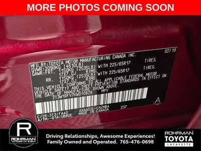 2019 Toyota RAV4 XLE
