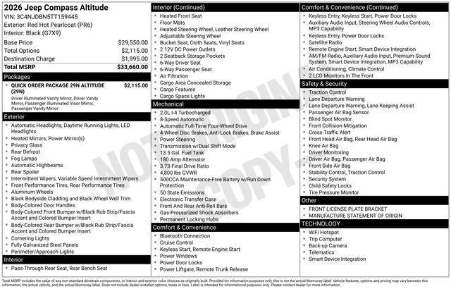 2026 Jeep Compass Latitude