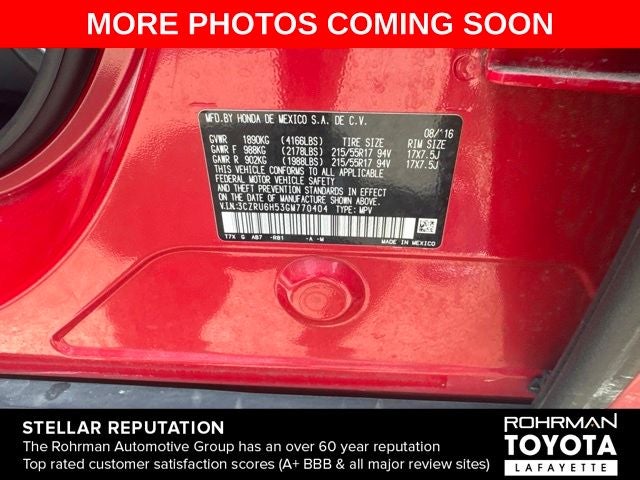 2016 Honda HR-V EX
