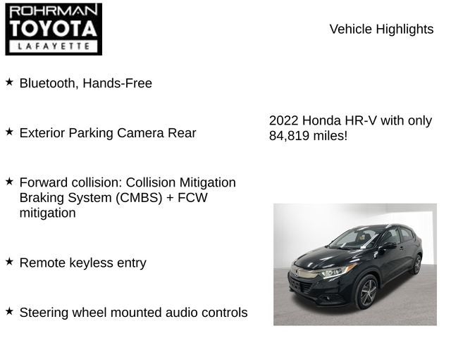 2022 Honda HR-V EX