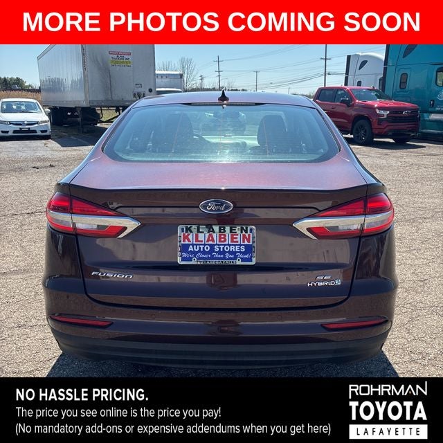 2019 Ford Fusion SE