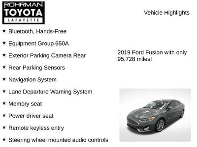 2019 Ford Fusion Titanium