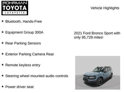 2021 Ford Bronco Sport Outer Banks