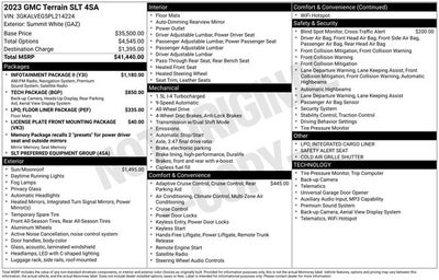 2023 GMC Terrain SLT