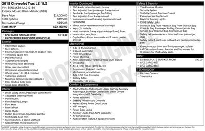 2018 Chevrolet Trax LS