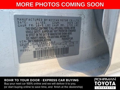 2024 Nissan Versa 1.6 S