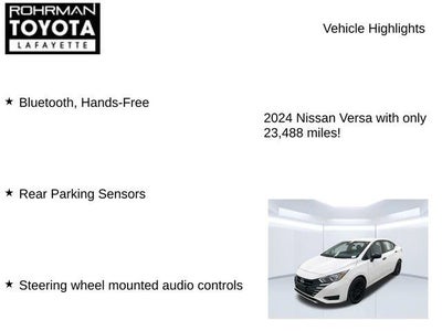 2024 Nissan Versa 1.6 S