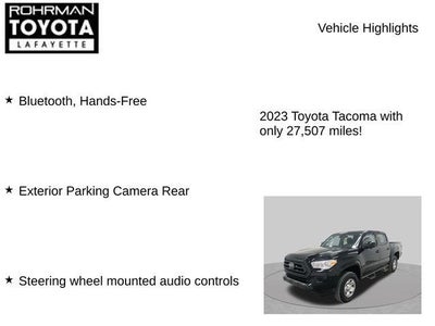 2023 Toyota Tacoma SR V6