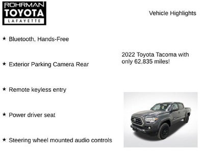2022 Toyota Tacoma SR5 V6
