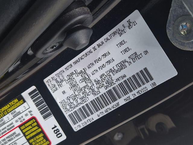 2021 Toyota TACOMA SR SR V6