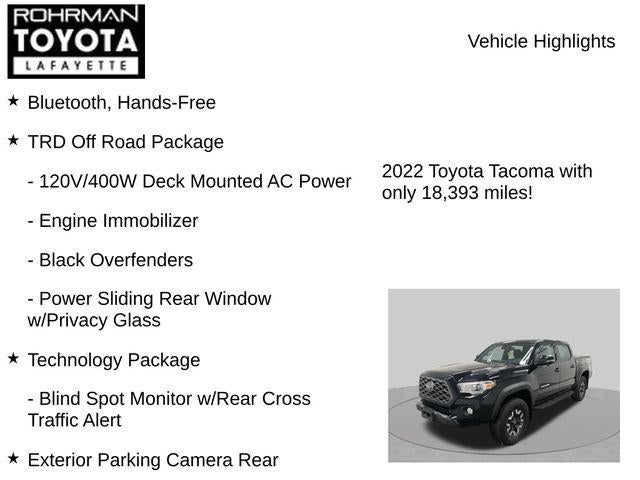 2022 Toyota Tacoma TRD Off-Road V6