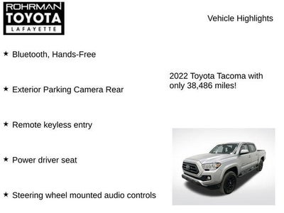 2022 Toyota Tacoma SR5 V6