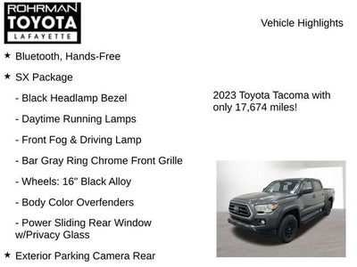 2023 Toyota TACOMA SR5 SR5 V6