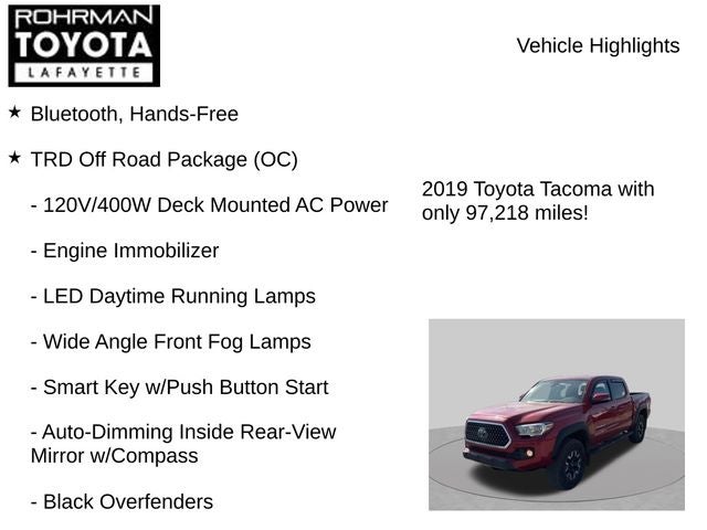 2019 Toyota Tacoma TRD Off-Road V6