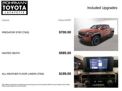 2025 Toyota TACOMA TRD OFFRD TRD Off-Road